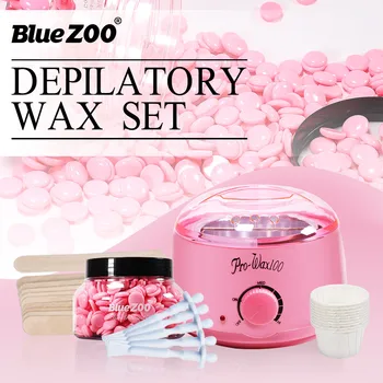

2020 Electric Pro Hot Wax Heaters Spa Waxing Machine For Hand Feet Body Hair Removal Epilator Paraffin Depilador Wax Pot Kit