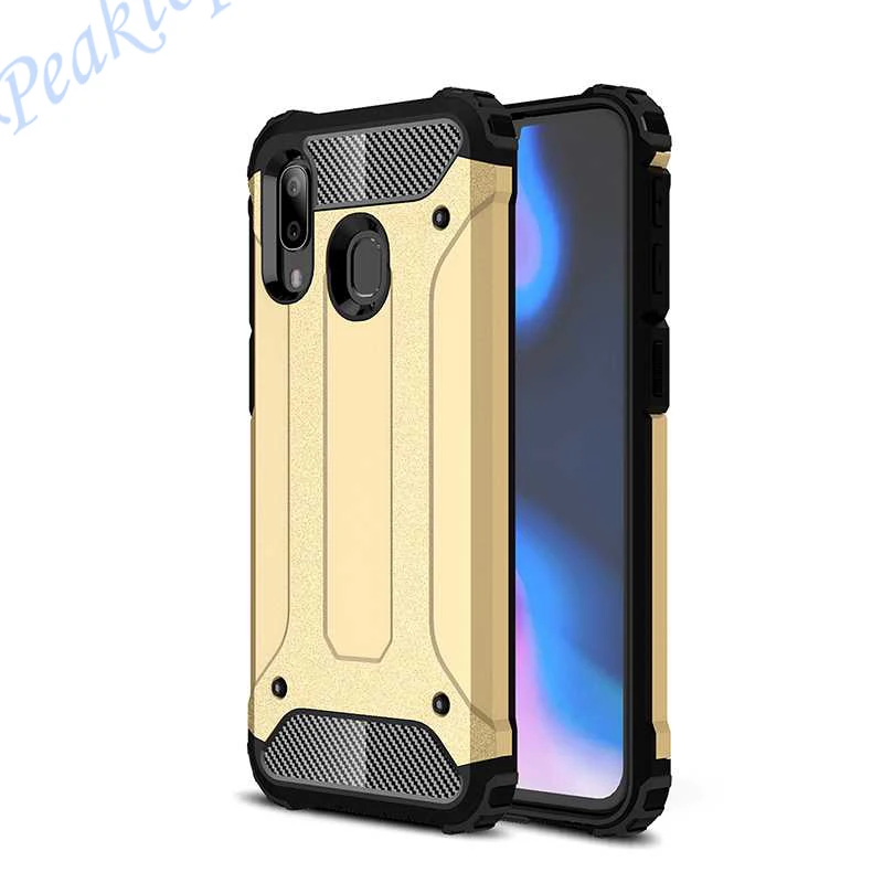 Peaktop Железный бронированный противоударный чехол 5 9 дюйма для Samsung Galaxy A40 сотового