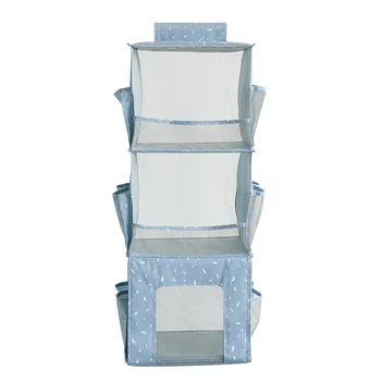 

Hanging Foldable Storage Bag Multilayer Drawer Closet Storage Bag Underwear Bra Scarfs Socks Storage Box for Clothes Home Décor