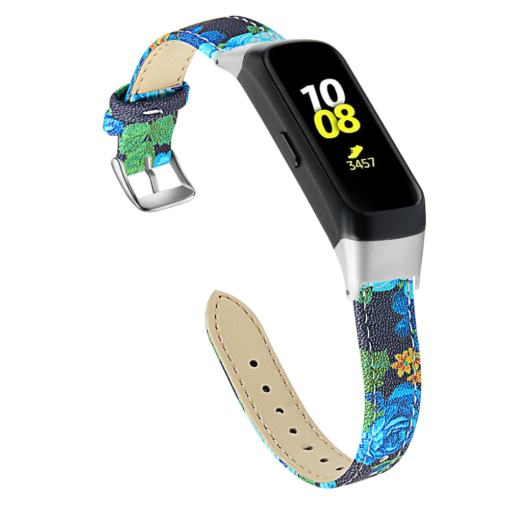 Кожаный ремешок для часов для samsung Galaxy Fit SM-R370 смарт-браслет часы Браслет замена Correa для Galaxy Fit SM-R370
