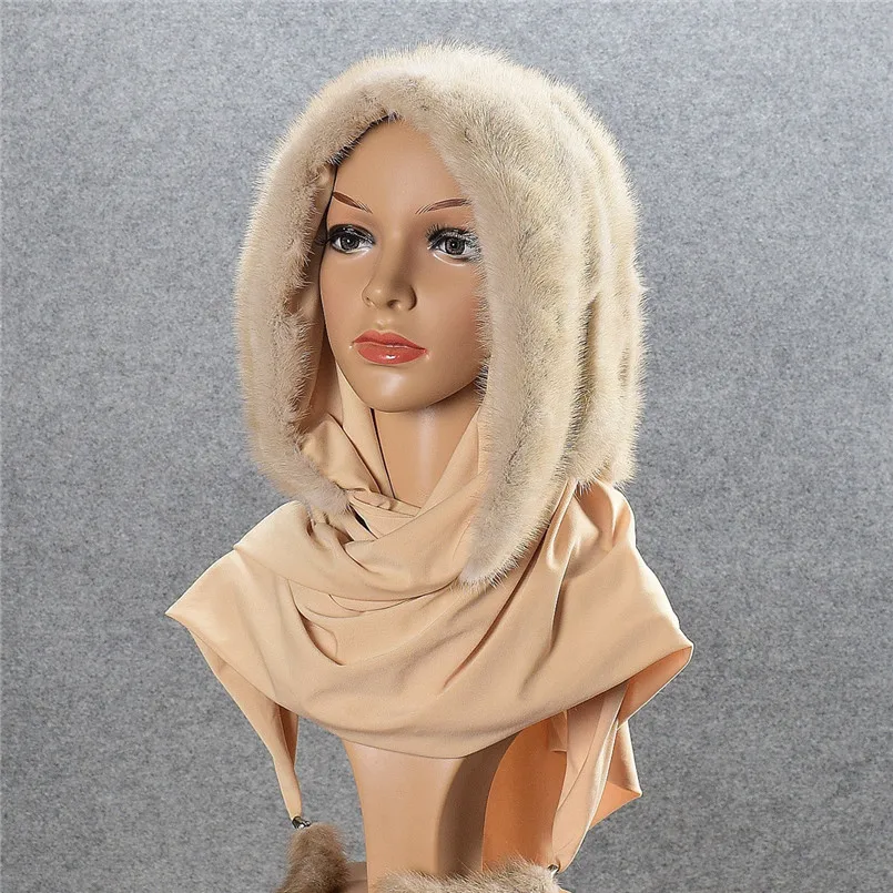 Рисунок 4 - Новая меховая шапка хиджаб из натурального