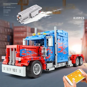 

Building Blocks toy Assembling small particles Building Blocks set Variety of trucks with remote control Building Blocks toys