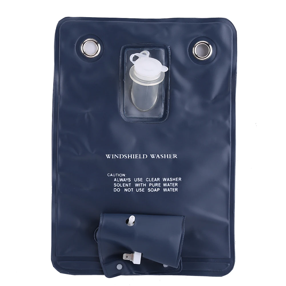 

12V Universal Windshield Washer Pump Bag Kit With Jet Button Switch for Classic Cars Car Accessories