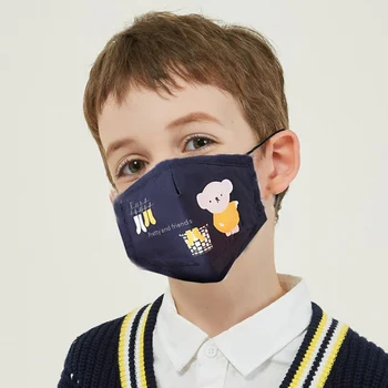 

Cotton Mask PM2.5 Anti-Haze Activated Cartoon Cubs Pure Cotton Children's Anti-Haze Mask With 1 Filter Children's Masks