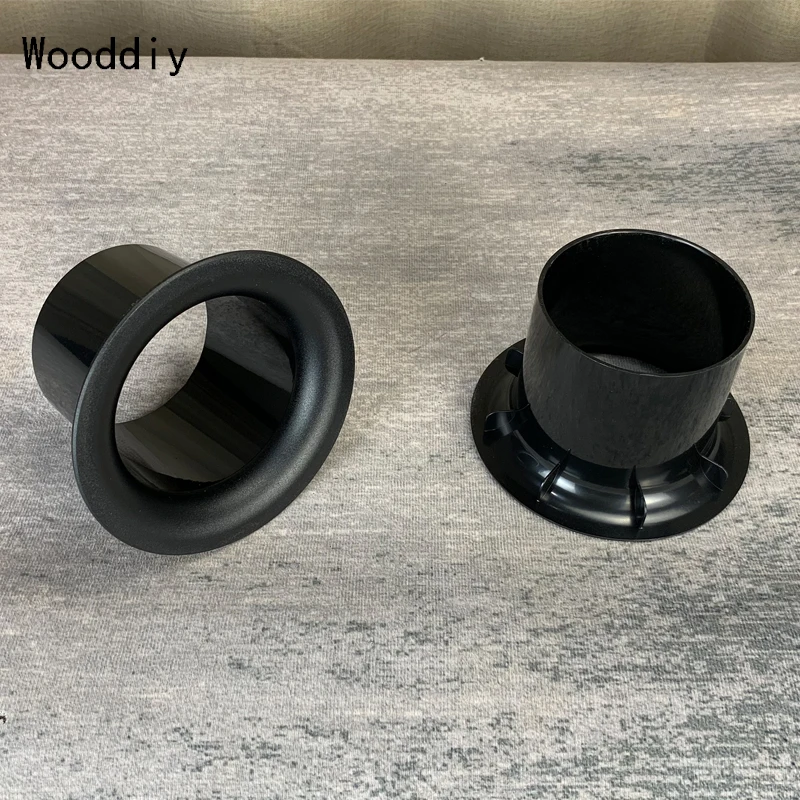 Wooddiy 4 дюйма одна пара ABS направляющая трубка Hifi Diy динамик корпус шкаф выделенный