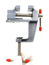 

Mini Repair Tool Vice Aluminum Small Clamp On Table Bench ViseMuliti Funcational Craft Mold Fixed Repair Tool