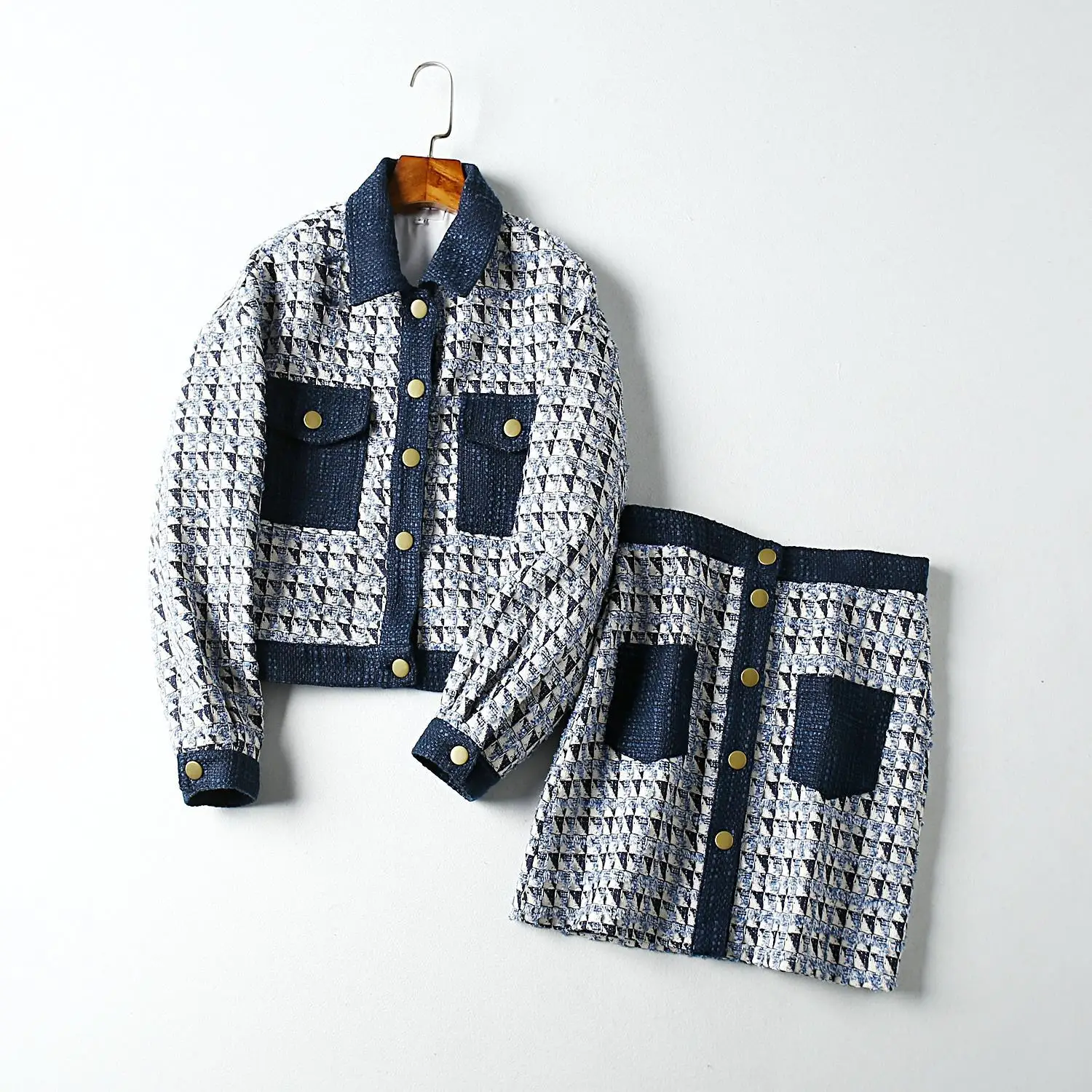 

A Generation of WOMEN'S Suit 2019 New Style Two-Piece Set Korean-style Early Autumn Fashion Debutante Early Autumn Young Entity
