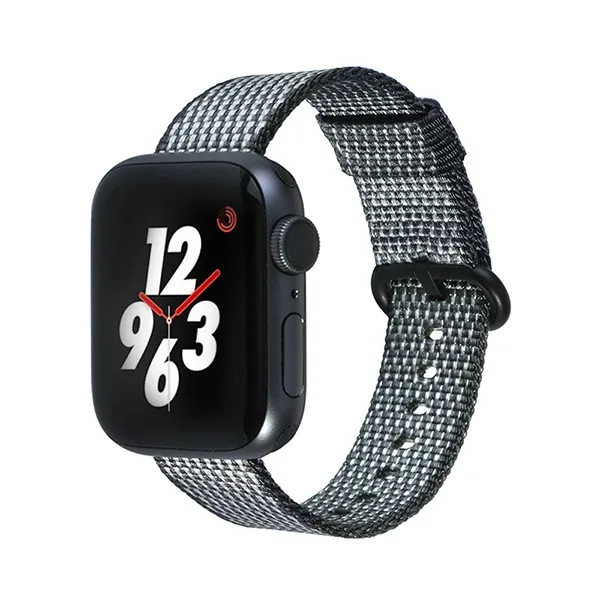 Тканый нейлоновый сменный ремешок для Apple Watch series 4/5 40 мм 44 мм тканевый браслет для Iwatch series 3 2 1 38 мм 42 мм - Цвет ремешка: Color 29
