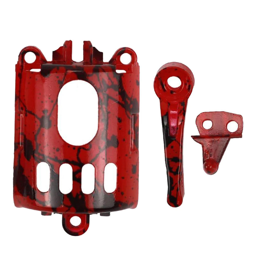 DIY Modified 3pcs/Set Motor Cover Case Shell Adjustment Bar Switch Kit for Wahl 8591/8148/8504 Cordless Hair Clippers