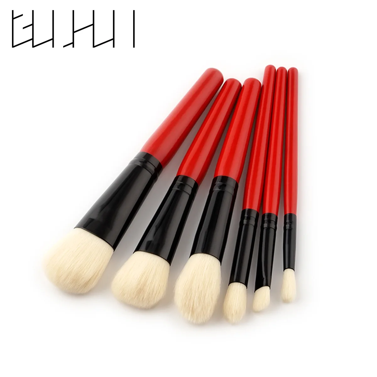 Foundation Eye Shadow Makeup Brush Set Powder Highlighter Face Professional Cosmetics Blush Eyes Natural Brushes Beauty Tools | Красота и