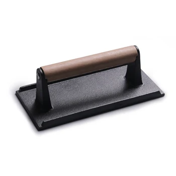 

Grill Press Cast Iron Pressure Plate Meat Press Hamburger Meat Press 1pcs Meat Press Cast Iron BBQ Meat Press Pee Meat Press Pee