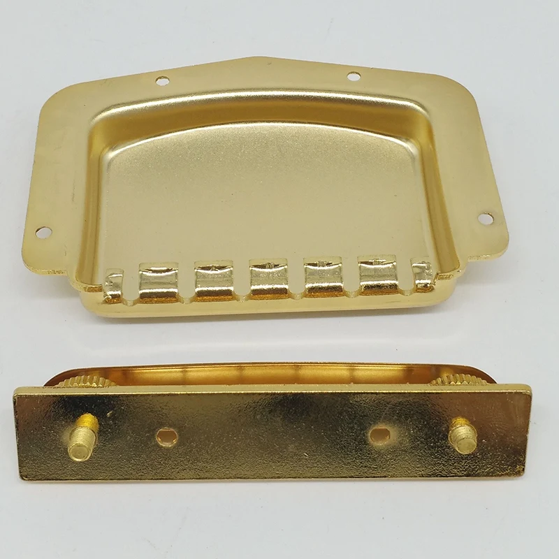 1 комплект металлический Регулируемый фиксирующий мост и крышка задняя часть для винтажных электрических запасные части для гитары инструмент
