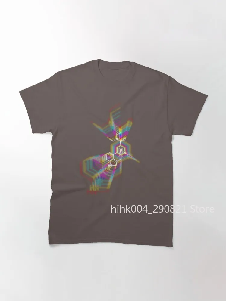 Классическая футболка C20H25N3O- LSD | Мужская одежда