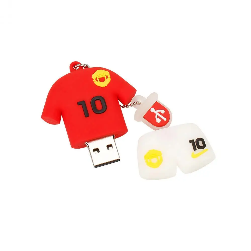 Usb Flash Drive 128gb Fashion Soccer Clothing Series Football Shirt Memory Stick 4GB 8GB Pendrive 16GB Pen Drive 32GB 64GB Gift (23)