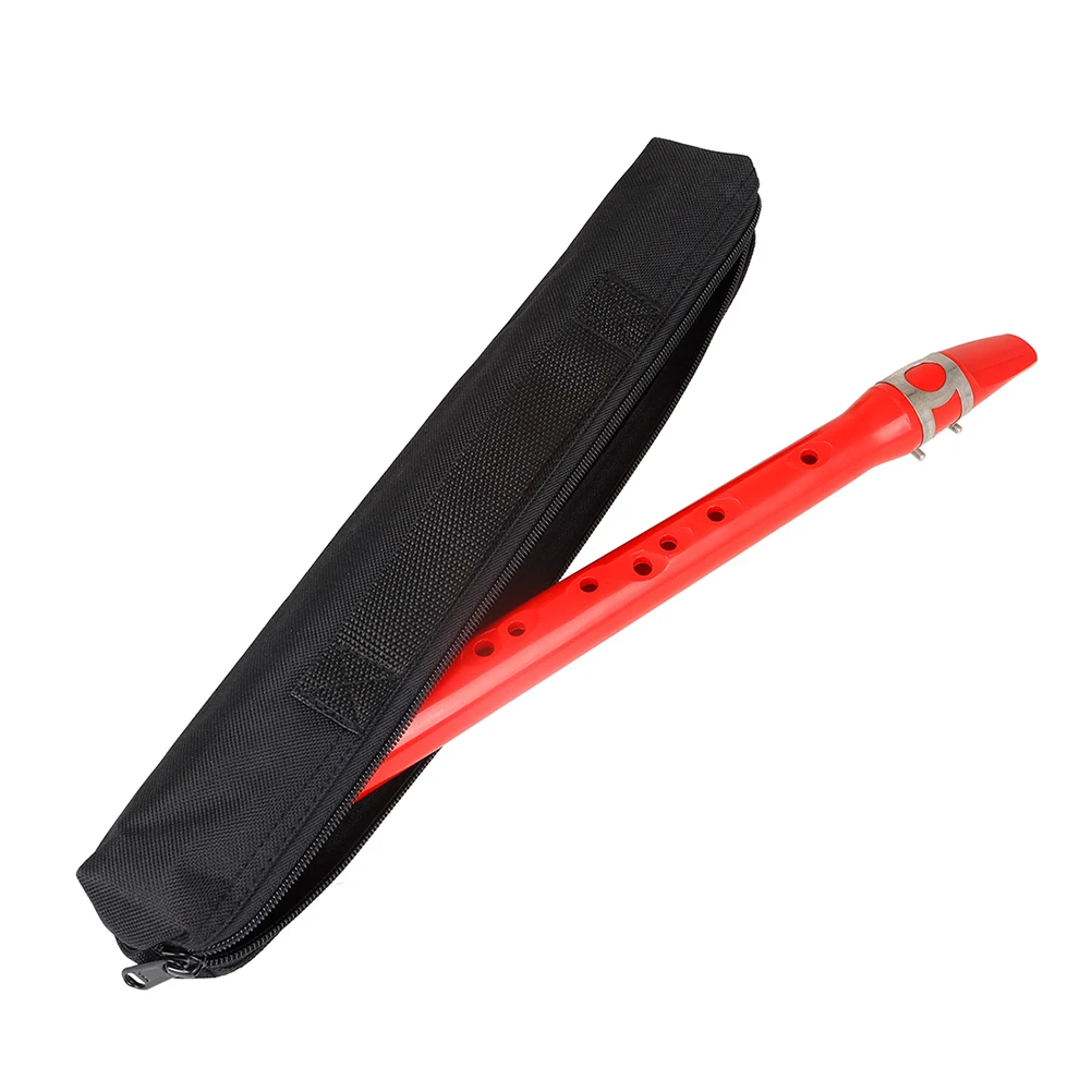 Bolsa de almacenamiento de flauta portátil negra, bolsas Oxford, estuche Universal para flauta, Mini bolsa para saxofón, bolsas impermeables de tela Oxford