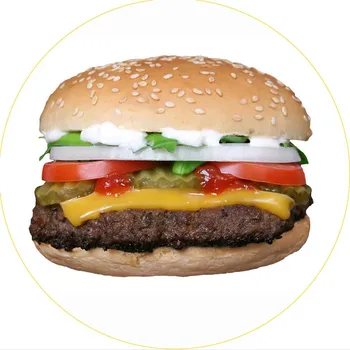 

47inch Hamburger donut Novelty Burritos Blanket Tortilla Throw Blanket Realistic Soft Flannel Blanket for Adult and Kids
