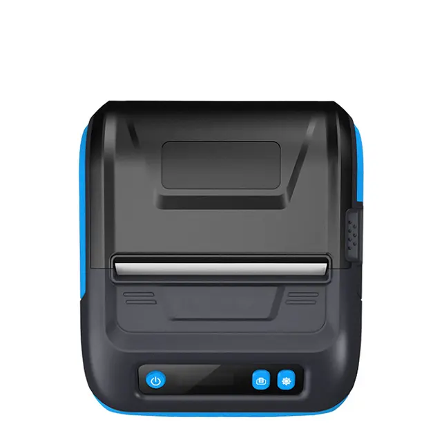 2 in1 80mm Mobile Portable Thermal Receipt Label Printer USB ...