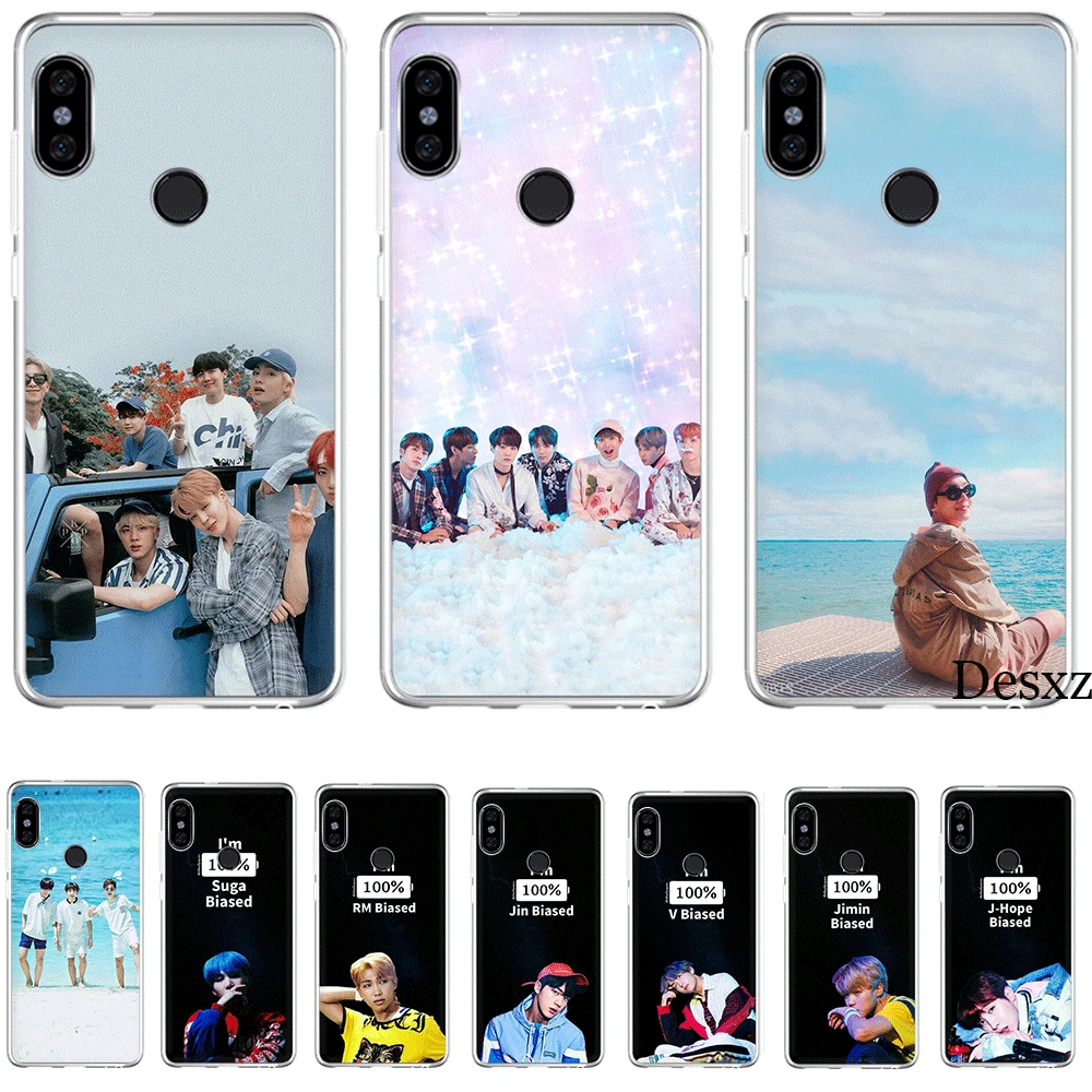 Чехол для телефона для Xiaomi mi 6 8 A2 Lite A1 5X 6X F1 9 9SE SE макс 3 A3 CC9 CC9E 9T mi x 2S крышка рэп Jimin JIN SUGA J надеюсь Юнга Кук