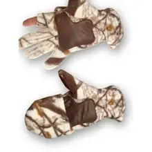 ROS HUNTER охотничьи перчатки для рыбалки перчатки для стрельбы из флиса и натуральной кожи 1060