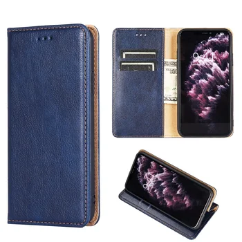 

Retro Wallet Leather Flip Case for Huawei P Smart 2019 Honor 10 Lite 8X Mate 20 Pro Cover Built-in Magnet Adsorption Card Slot