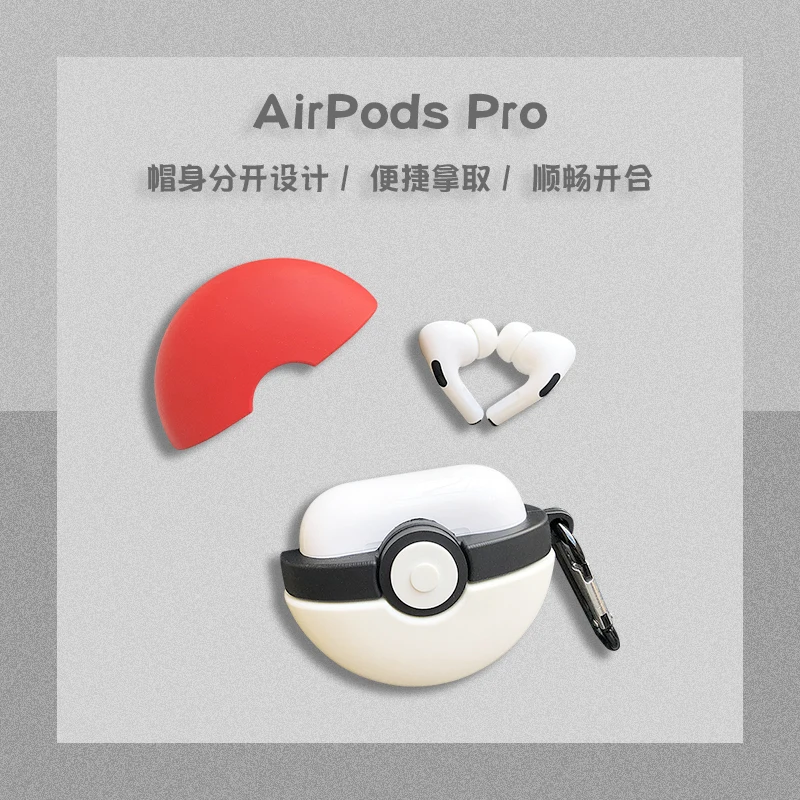 Чехлы для наушников с героями мультфильмов Snorlax Kabigon Elf Ball для Airpods Pro 3, Силиконовая защита, Bluetooth наушники, аксессуары