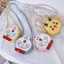 Милые сумки на плечо Tinker Bell, мультяшная сумка-мессенджер для девочек из искусственной кожи, сумка через плечо, маленькие круглые сумки