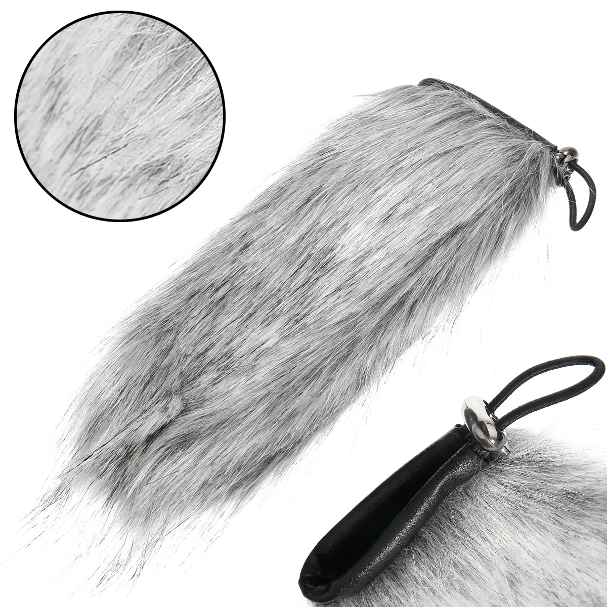 

Mayitr 1pc Microphone Cover Artificial Fur Wind Noise Reducing MIC Windscreen Windshield For Audio Microphone