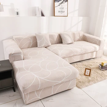 

Geometric Elastic Sofa Cover for Living Room Modern Sectional Corner Sofa Slipcover Couch Cover Chair Protector 1/2/3/4 Seater