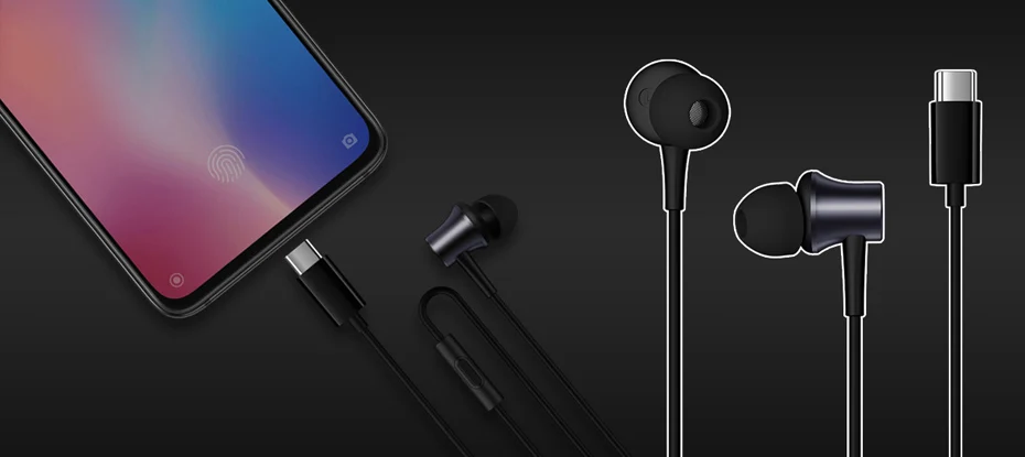 Новые оригинальные наушники Xiaomi Piston 3 type-C версии Наушники-вкладыши для samsung Xiaomi huawei usb type C наушники с микрофоном