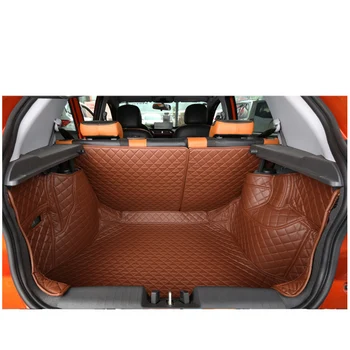 

2017 3D fiber leather car trunk mat for chery tiigo 3x 2 2018 2019 2020 tiggo2 boot rug carpet luggage