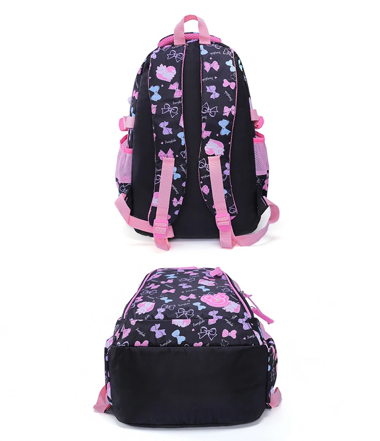 Impresso mochila mochilas crianças estudante conjunto escola