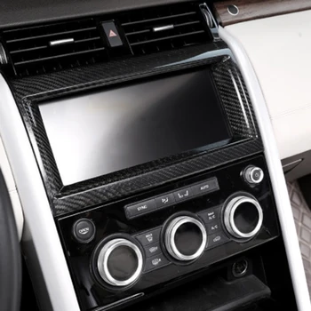 

Carbon Fiber Interior Navigation Box Frame Cover Trim for Land Rover Discovery 5 Lr5 L462 2017 2018 Car Accessories