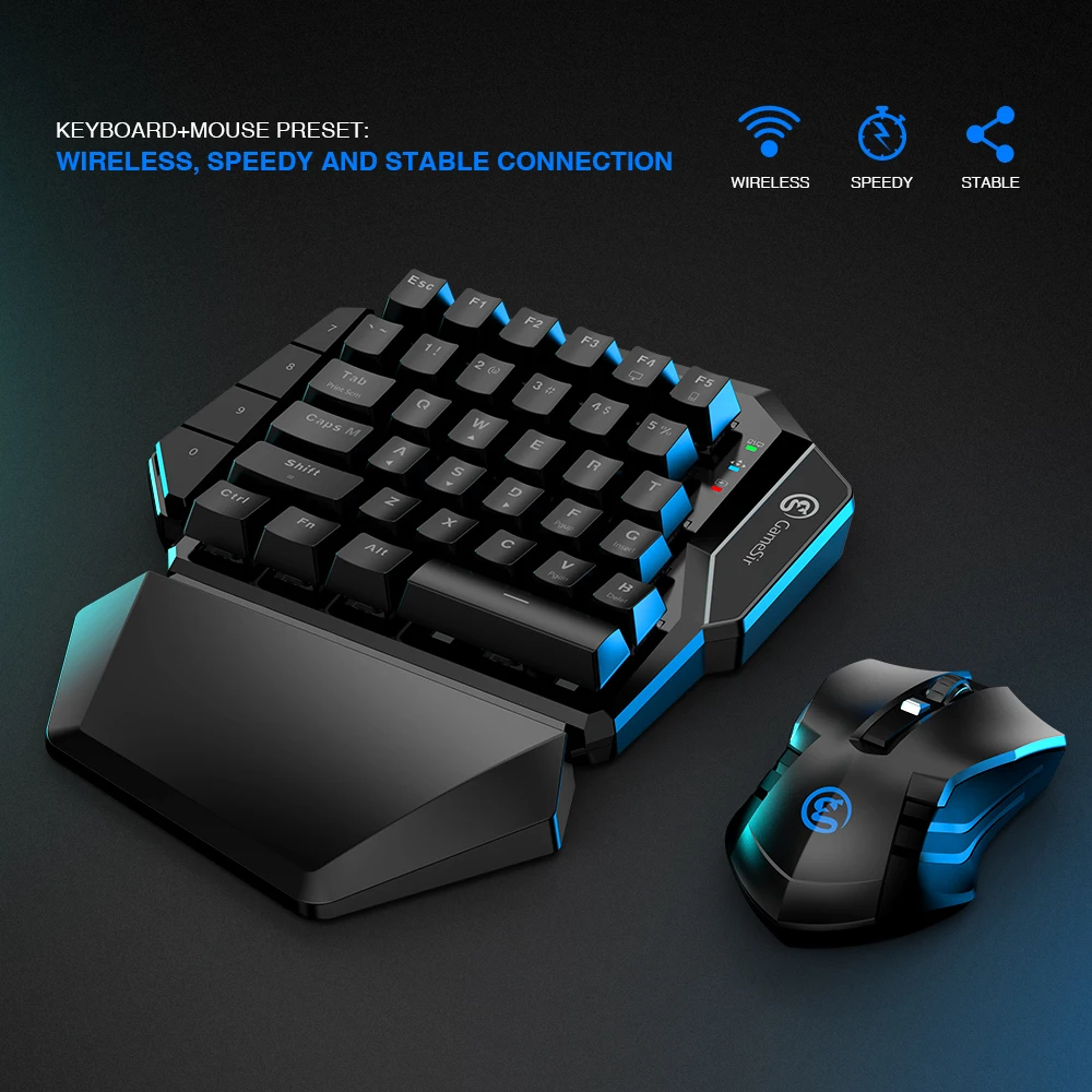Беспроводная игровая Bluetooth клавиатура и мышь GameSir Z2 2 4 ГГц беспроводная