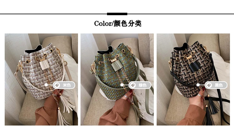 Популярная женская сумка осень и зима новая волна Корейская сумка через плечо Модная Портативная сумка-мешок loui vuiton