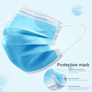 

1/5/10/20Pcs Adult & Kids Disposable 3-layer Masks Dust Anti flu Protector Face Masks Outdoor Protective Masks D45