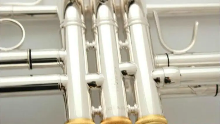 Топ Профессиональный Bb Труба LT180S-37GS посеребренный trompet Instrumento Musicales Profesionales мундштук чехол Подарок