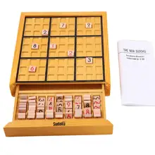 Деревянный для взрослых настольная игра Sudoku шахматы Jiugongge настольная игра логическая обучающая настольная игрушка для Вечерние игры