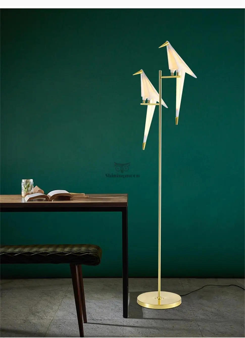 art deco standard lamp