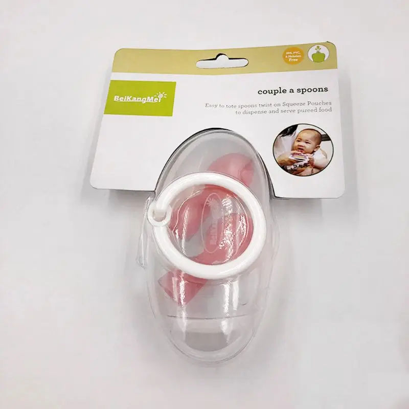 2 Pcs/bag Baby Spoon Preservation Packaging Bag Sealing Device Child Feeding Device Kitchen Dispensing Bag Supplies E06F baby feeding accessories