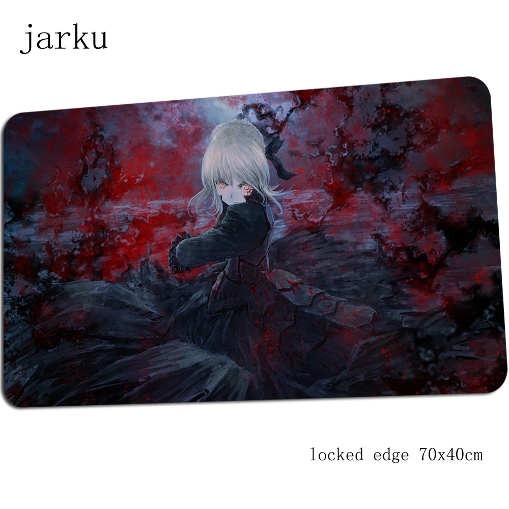 Фигурка fate mousepad 700x400x3 мм настраиваемая компьютерная мышь игровой мат геймпад толстый игровой коврик для мыши офисный padmouse