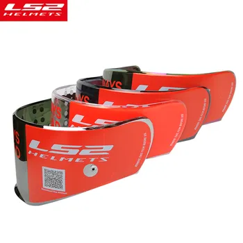 

LS2 FF390 Full Face Motorcycle helmet Breaker Replacement Lens Transparent Silver RainbowSmok Visor With Anti-fog holes