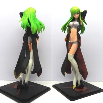 

Japan Anime Action Figure CODE GEASS Lelouch of The Rebellion C.C. 23CM 1/8 Scale Painted Figure Sexy Girls PVC Decoration Toys