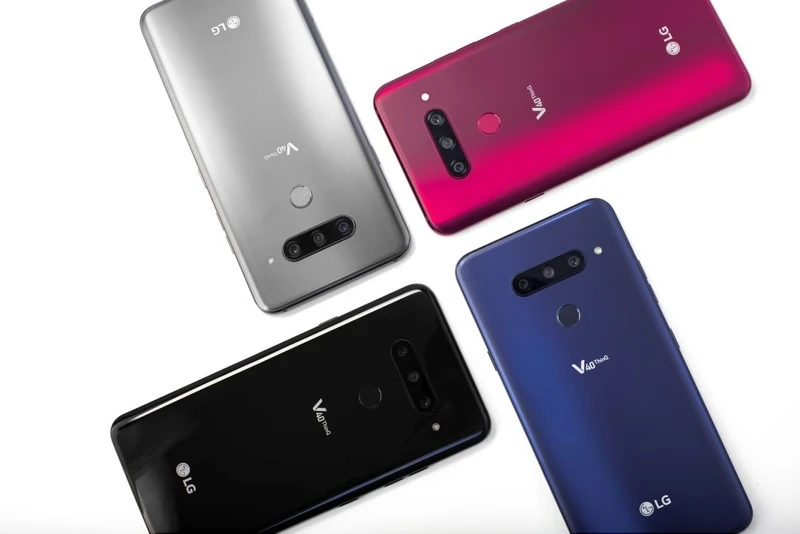 Разблокированный LG V40 ThinQ 6," Qualcomm845 6 ГБ ОЗУ 64 Гб/128 Гб ПЗУ 3+ 2 камеры(без иврита/польского языка