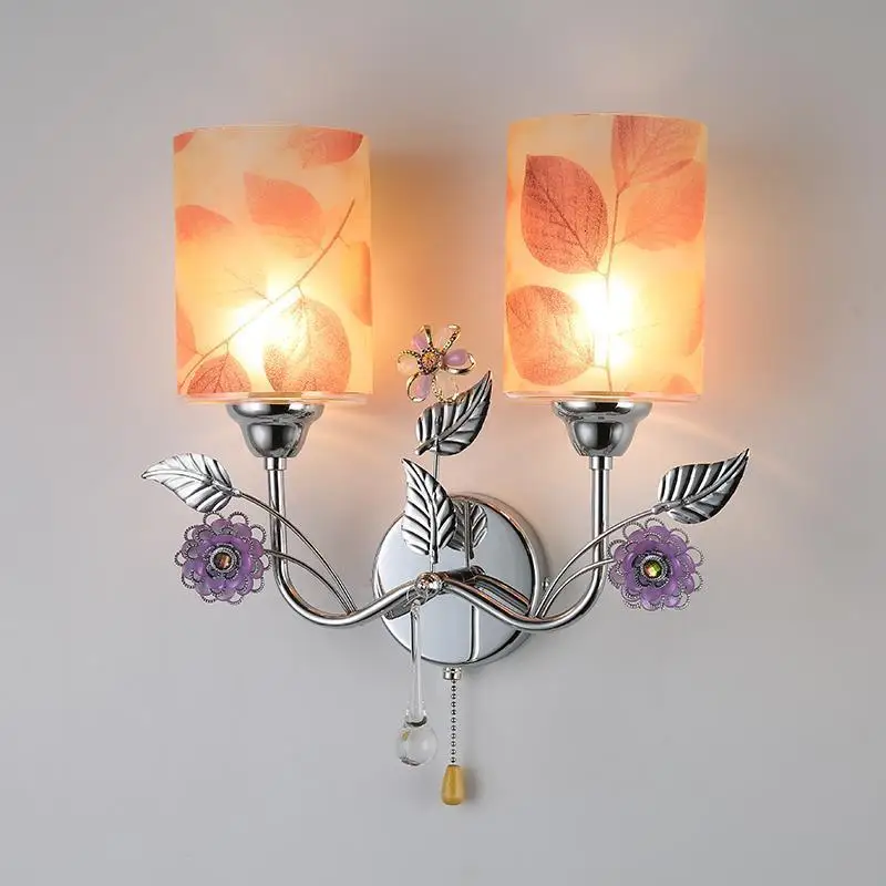 Arandela Mirror Luminaria Parede Lampen Современный хрустальный светильник Wandlamp для дома Aplique Luz Pared светодиодный настенный светильник