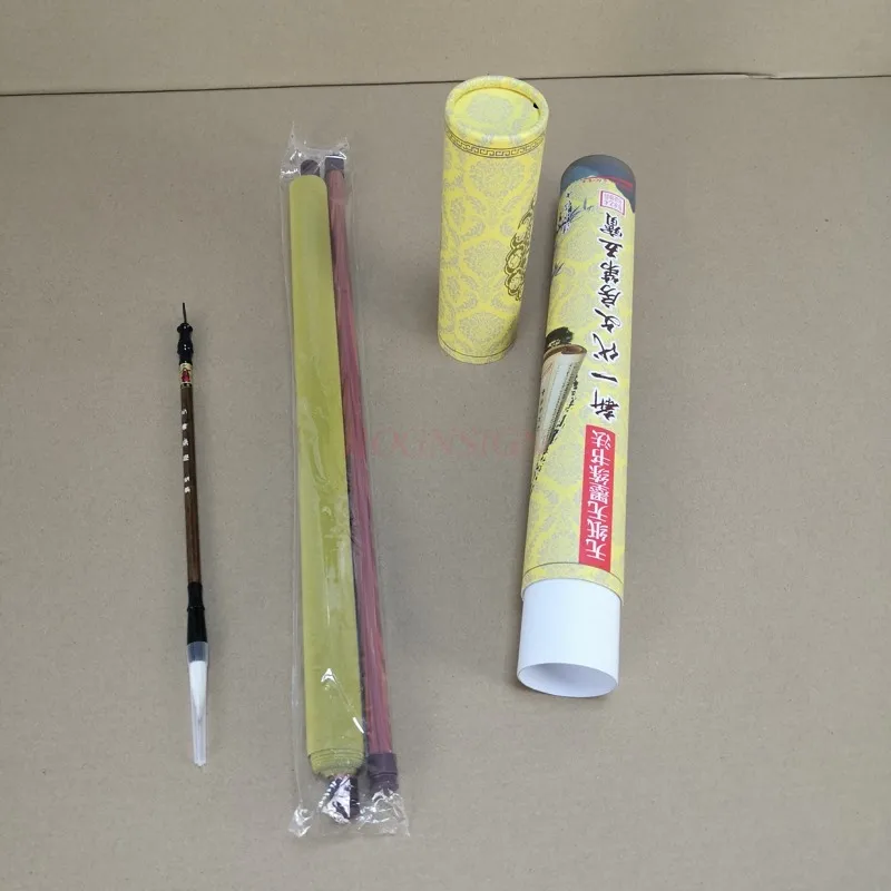 어린이 선물 대형 재사용 가능 물 쓰기 천 세트, 초보자 중국어 붓, 캘리그라피 입구 카피북 세트, 스크롤 물 쓰기