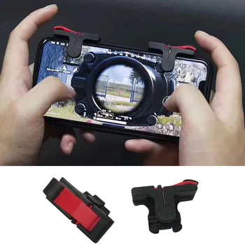 

D9 Mobile Game Gamepad Trigger Joystick For IOS Android Fire Button Controller for PUBG Handle hot selling