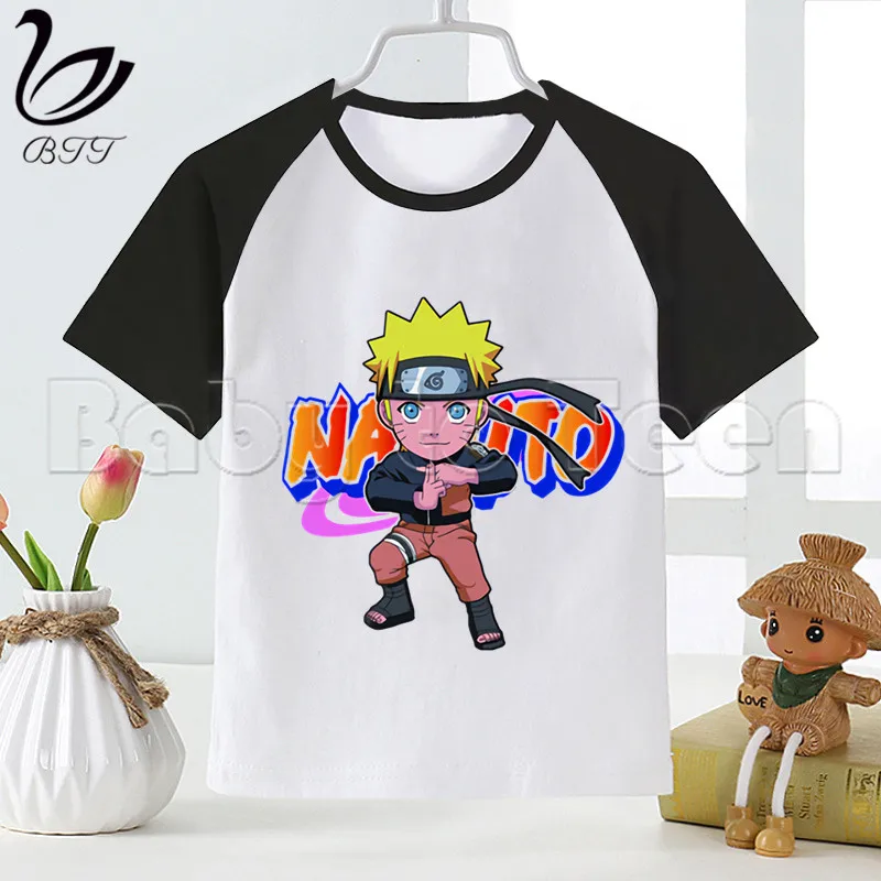 Naruto Character Uchiha Itachi Uzumaki Sasuke Kakashi Summer Style Funny Cute Girl Tops Fashion Streetwear Harajuku Boy Tshirt T Shirts Aliexpress