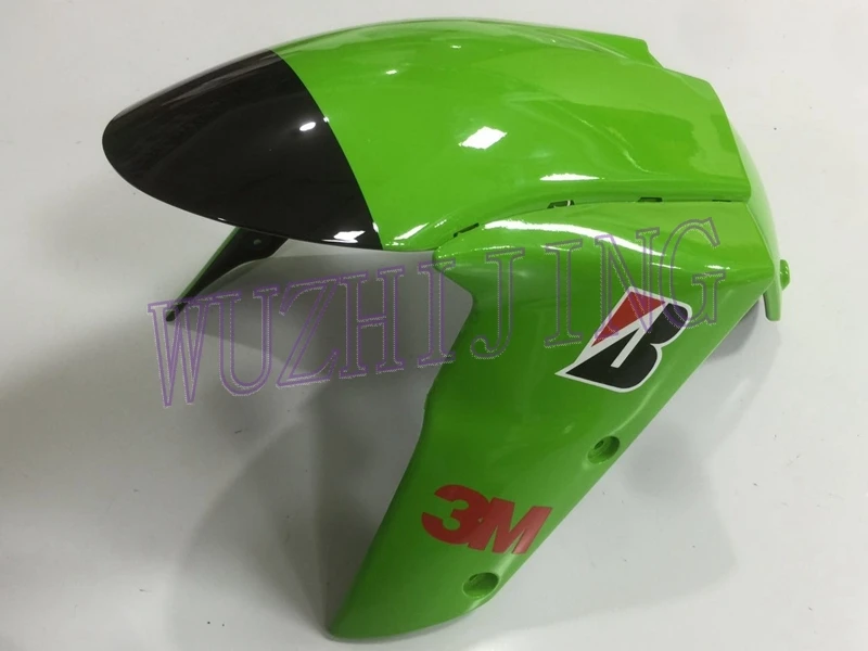 Пластик Обтекатели для Кавасаки ZX6r 06 обтекатель для Kawasaki ZX6r 06 зеленый черные кузовные комплекты для Kawasaki ZX6r 2005-2006