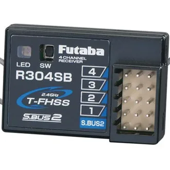 

Futaba R304SB 2.4GHz S-FHSS S.BUS2 receiver with telemetry for RC Model