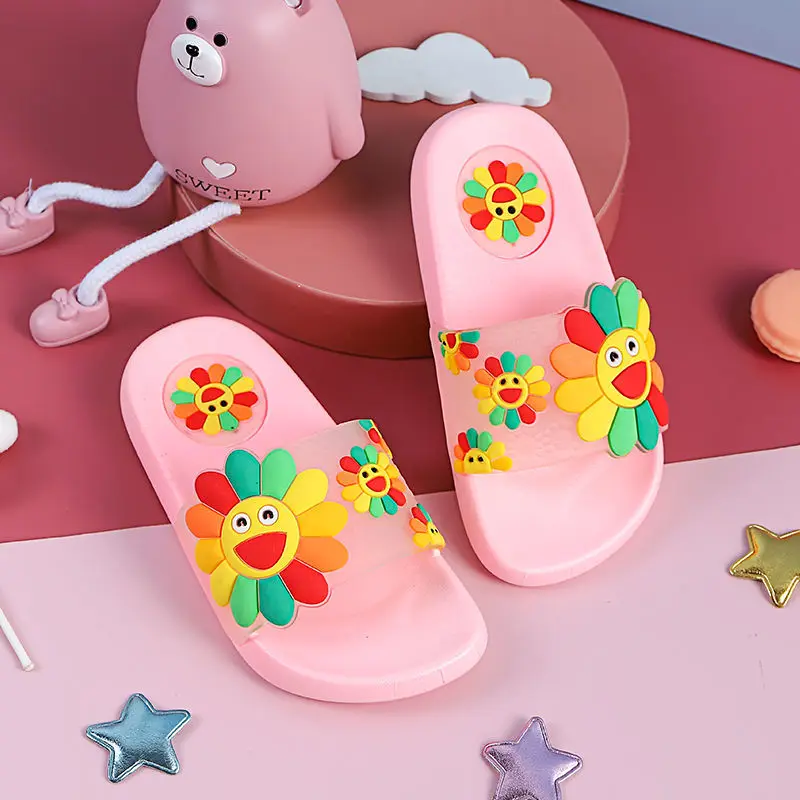 Good Buy Children Slippers Sandals Shoes Girls Home-Flats Bathroom Summer Casual New Cute Comfort qxQKM66DkW5